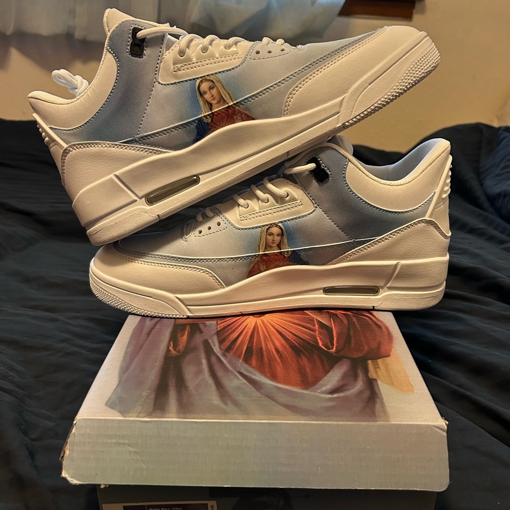 Kito Wares Mother Mary Tribus Jordan 4 vibes